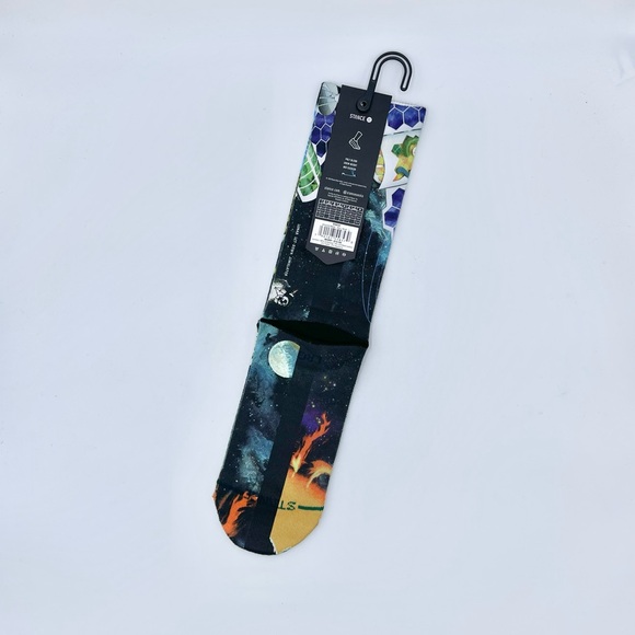 NEW Stance x Beastie Boys Intergalactic Graphic Crew Socks Men’s Large (9-13) - Picture 5 of 7